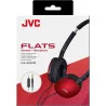 Casque supra-auriculaire pliable Series Flats Noir/Rouge - JVC - HAS160MRU