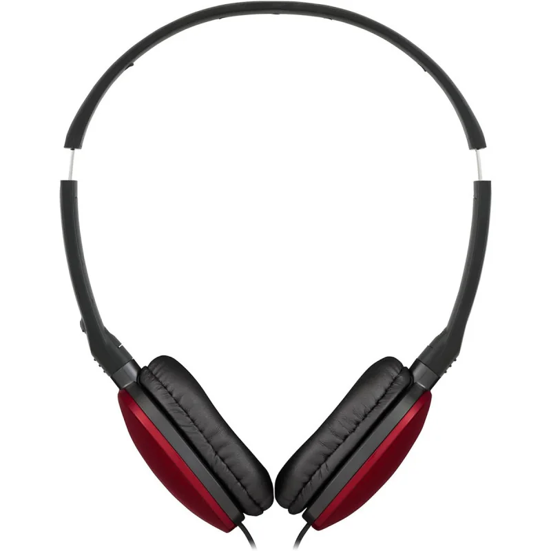 Casque supra-auriculaire pliable Series Flats Noir/Rouge - JVC - HAS160MRU