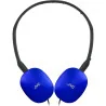 Casque supra-auriculaire pliable Series Flats Noir/Bleu - JVC - HAS160MAU