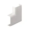 Lot De 2 Angles Plats Blanc Pour Moulure, H. 2.6 X P.1.5 Cm