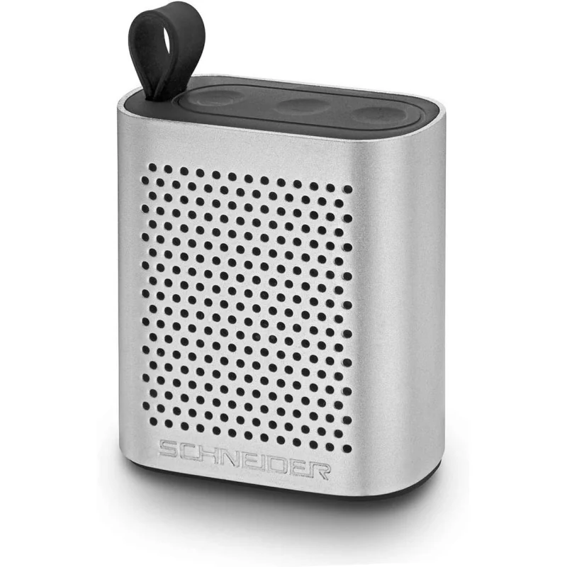 Enceinte bluetooth Groove Micro 5W Argenté - SCHNEIDER - SCCG155SPKSIL