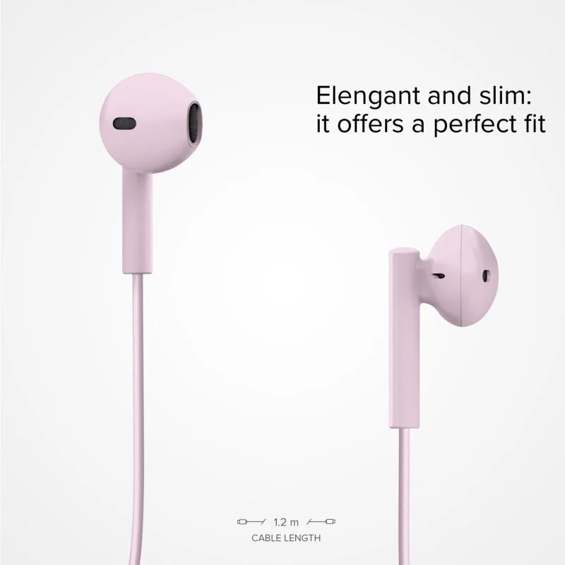 Écouteurs semi intra-auriculaires Studio Mix 65c USB-C Rose - SBS - TEEARTYCMIX65P