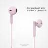 Écouteurs semi intra-auriculaires Studio Mix 65c USB-C Rose - SBS - TEEARTYCMIX65P