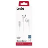 Écouteurs semi intra-auriculaires Studio Mix 65c USB-C Blanc - SBS - TEEARTYCAPW