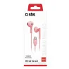 Écouteurs semi intra-auriculaires Studio Mix 65c USB-C Rouge corail - SBS - TEEARTYCAPR