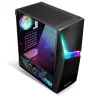 Boîtier PC gaming micro ATX Clone 4 ARGB Noir - SPIRIT OF GAMER - BOIT8902RASOG