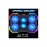 Support ventilé PC portable Air Blade 700 17" LED RGB Noir - SPIRIT OF GAMER - VENTVE700RSOG