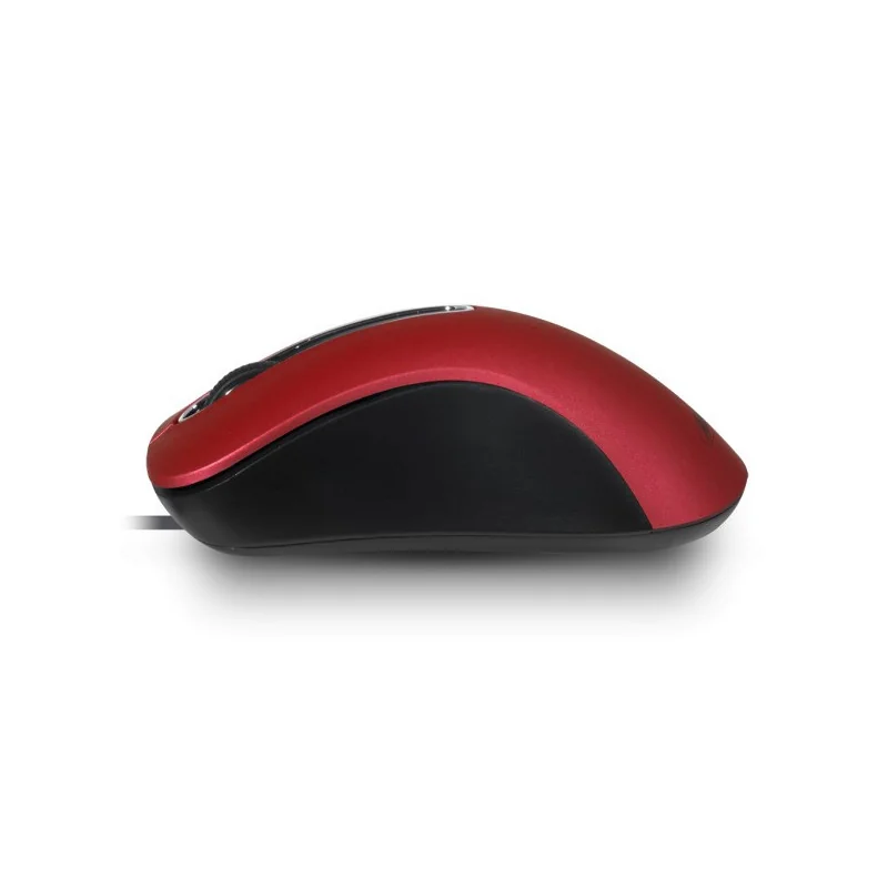 Souris filaire optique Shape 3D 1000 Dpi Rouge - ADVANCE - SOURSS3DREADVA