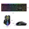 Pack clavier & souris gamer sans fil Ultimate 600 Noir - SPIRIT OF GAMER - CLAVCLSMK600SBKSOG