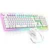 Pack clavier & souris gamer sans fil Ultimate 600 Blanc - SPIRIT OF GAMER - CLAVCLSMK600SSOG