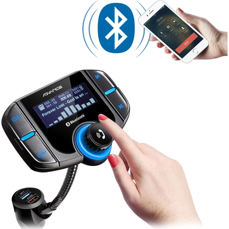 Transmetteur bluetooth Smart Drive Pro Noir - ADVANCE - ARF992BTADAVA