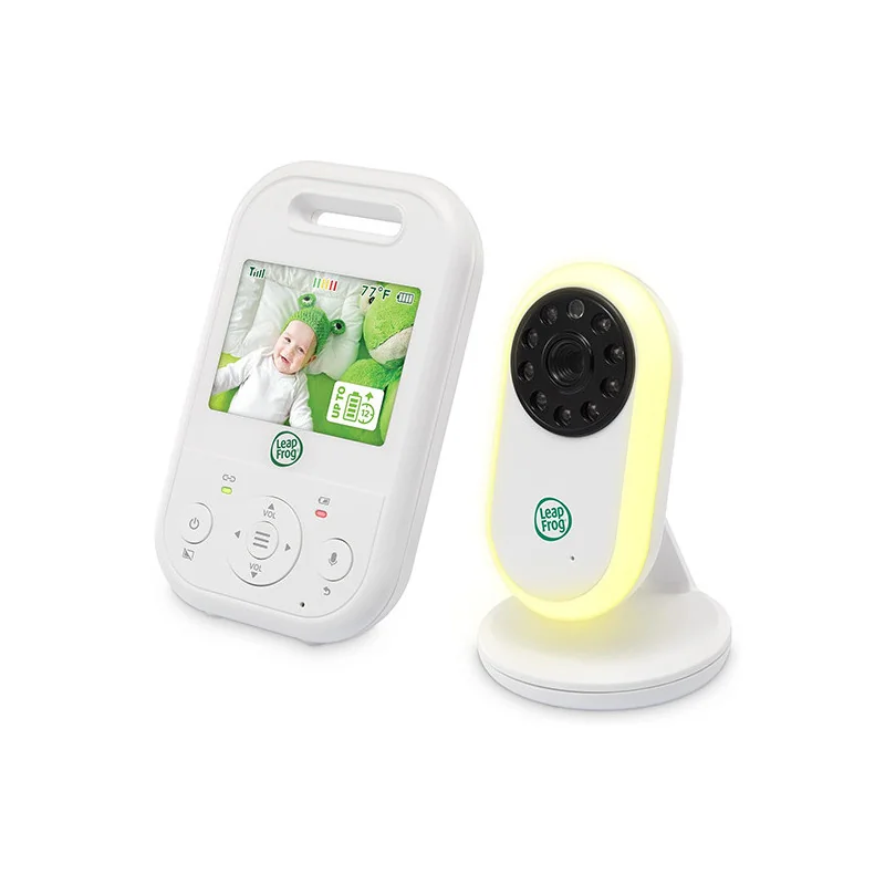 Babyphone avec écran LCD IPS 2.8" Blanc LEAPFROG - Dès la naissance