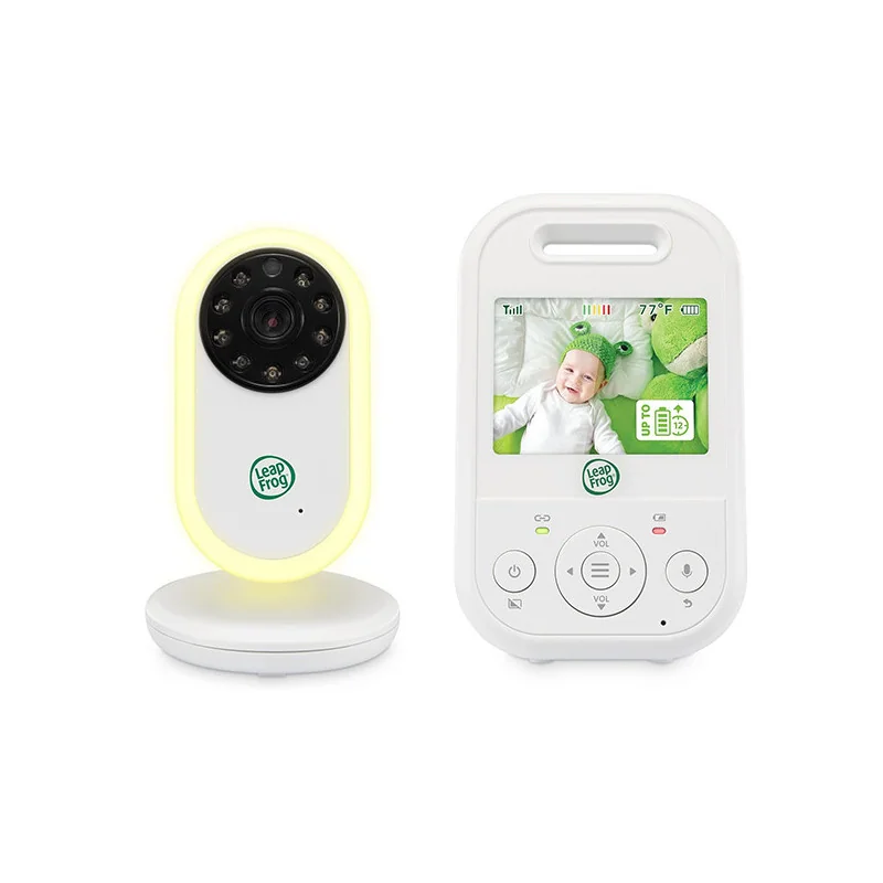 Babyphone avec écran LCD IPS 2.8" Blanc LEAPFROG - Dès la naissance