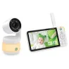 Babyphone intelligents avec écran HD 5" Blanc LEAPFROG - Dès la naissance