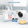 Babymonitor numérique avec écran LCD 5" Blanc VTECH - Dès la naissance