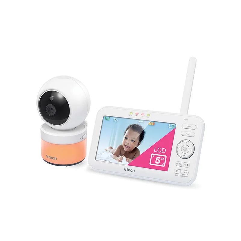 Babymonitor numérique avec écran LCD 5" Blanc VTECH - Dès la naissance