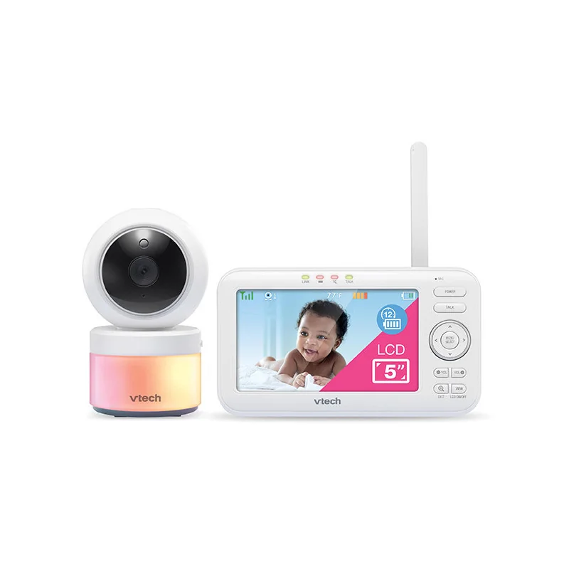 Babymonitor numérique avec écran LCD 5" Blanc VTECH - Dès la naissance