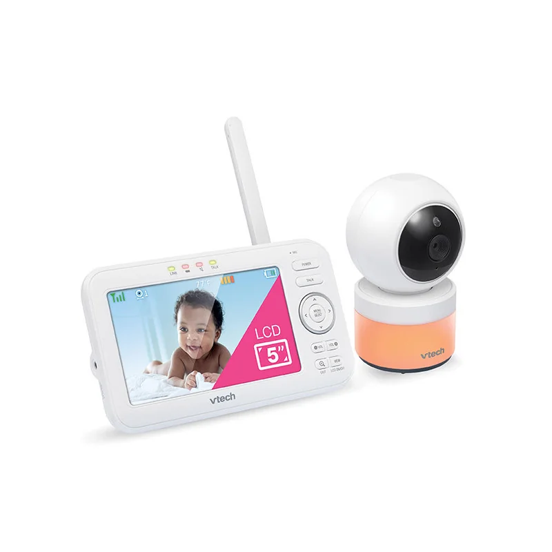 Babymonitor numérique avec écran LCD 5" Blanc VTECH - Dès la naissance