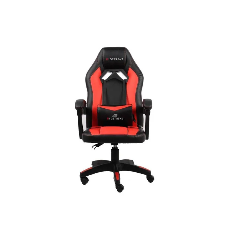 Fauteuil gaming Lux Noir/Rouge - RIDE TREND - FAUTGAMING2RIDETR