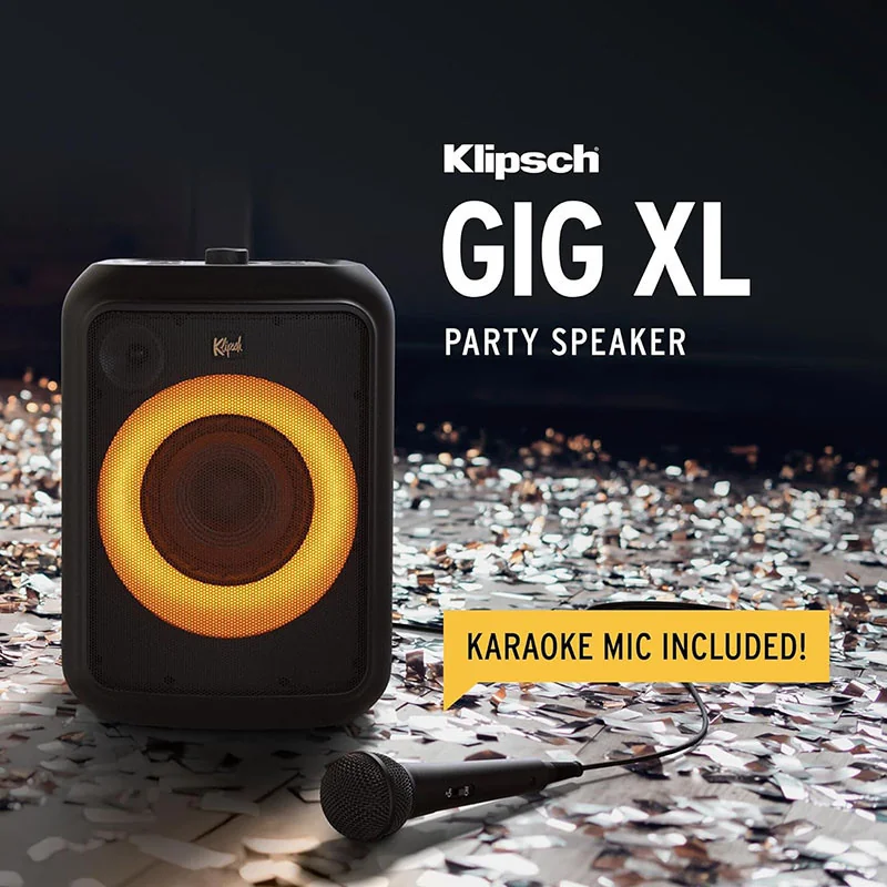 Enceinte portable bluetooth Gig XL Noir - KLIPSCH - HPGIGXLKLIPS