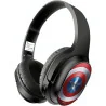 Casque audio sans fil Captain America noir - BIGBEN - CASQMHPWCAPAM001BB