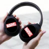 Casque audio sans fil Marvel noir - BIGBEN - CASQMHPWMV001BB