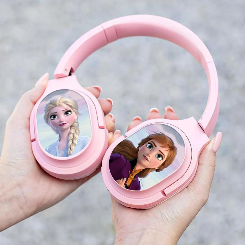 Casque audio sans fil La Reine des neiges Disney rose - BIGBEN - CASQDHPWFROZEN002BB