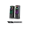 Kit enceintes 2en1 Soundphonics 2.0 RGB 6W RMS Noir - ADVANCE - HPSPU900BADVA