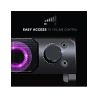 Kit enceintes 2en1 Soundphonics 2.0 RGB 6W RMS Noir - ADVANCE - HPSPU900BADVA