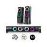 Kit enceintes 2en1 Soundphonics 2.0 RGB 6W RMS Noir - ADVANCE - HPSPU900BADVA