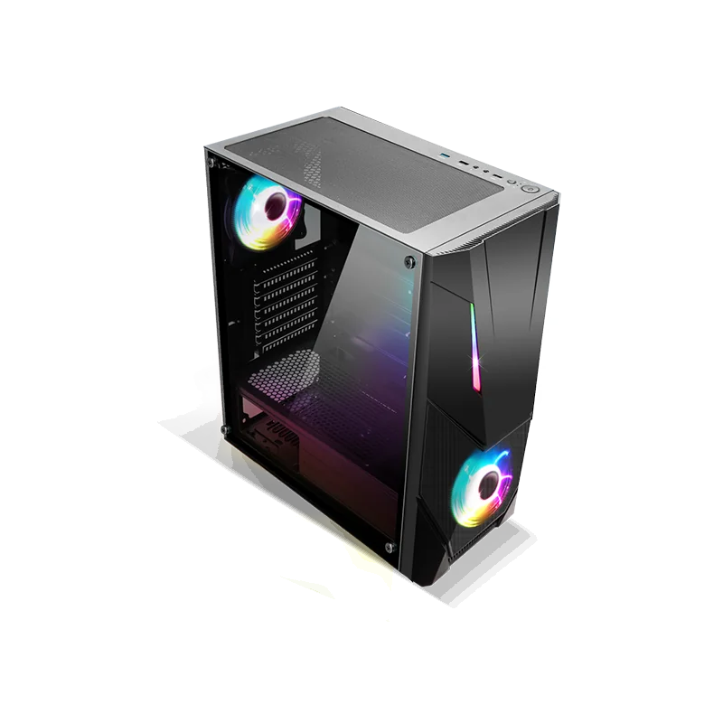 Boitier PC gaming ATX Rogue V ARGo noir - SPIRIT OF GAMER - BOIT8002RASOG