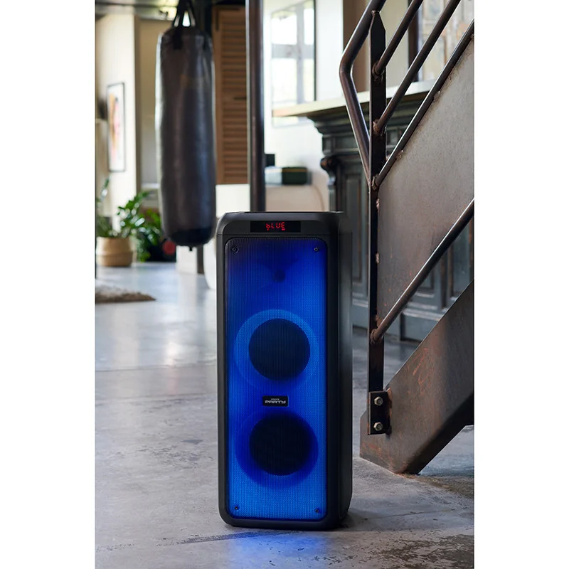 Enceinte de soirée Bluetooth Party 600W avec effets lumineux Noir - BIGBEN - HPPARTYBTHPXLBB