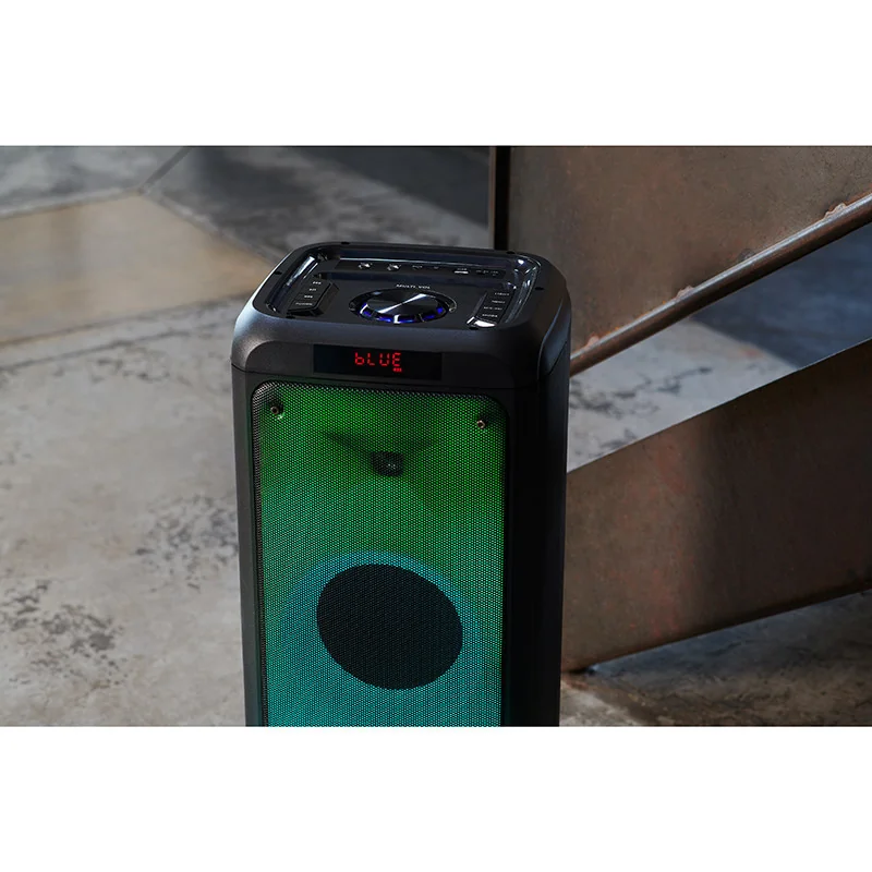 Enceinte de soirée Bluetooth Party 600W avec effets lumineux Noir - BIGBEN - HPPARTYBTHPXLBB