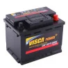 Batterie de voiture 12V 62Ah - VISCA - CMF56219DIN62