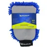 Gant de lavage chenille carrosserie & vitres pour voitures Bleu/Blanc - MICHELIN - 9482