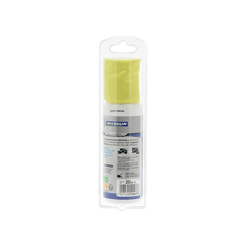 Nettoyant pour l'électronique Expert écrans tactiles/GPS 200ml - MICHELIN - 9477