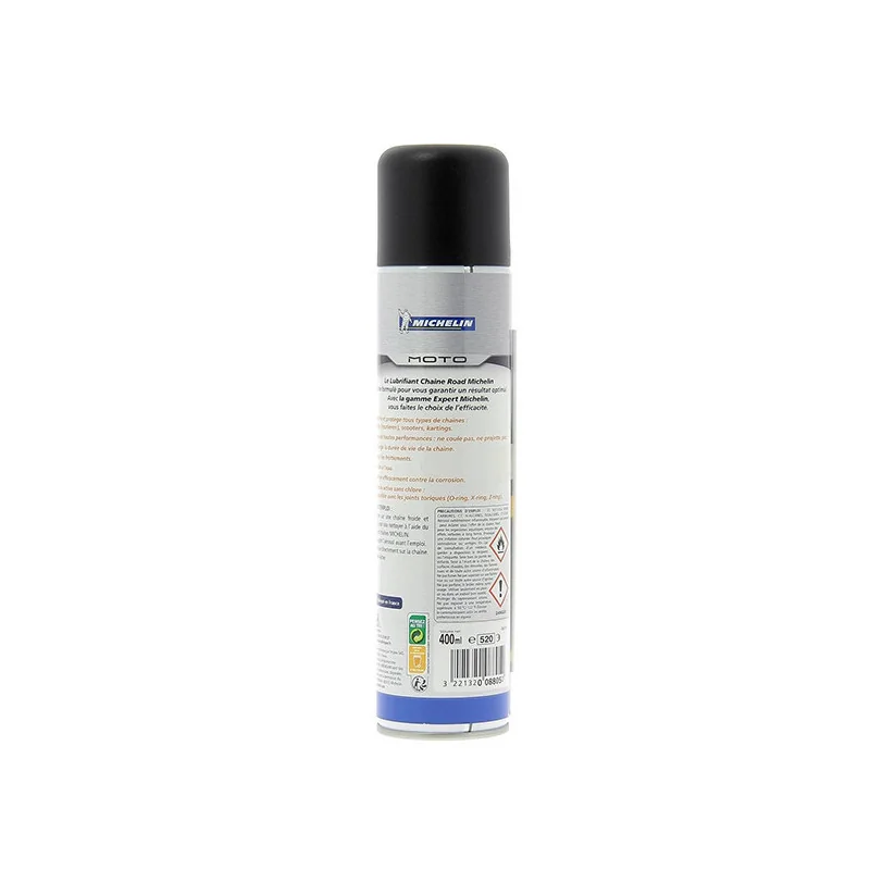 Spray Lubrifiant pour chaîne Road 400ml - MICHELIN - 8805