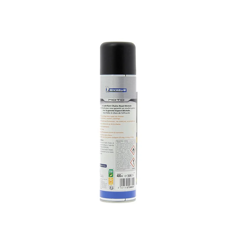 Spray Lubrifiant pour chaîne Road 400ml - MICHELIN - 8805