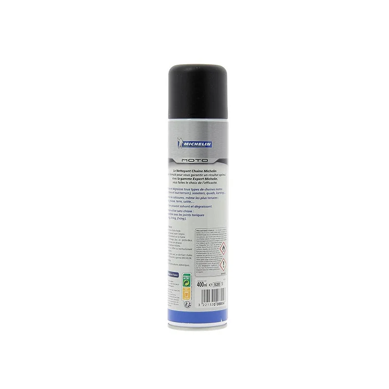 Spray Nettoyant pour chaîne Moto 400ml - MICHELIN - 8804