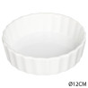 Tartelette 12 cm Ceram Blanc