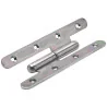 Paumelle Inox Pour Meuble Hettich, L.110 X L.55 Mm