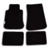 Lot de 4 tapis auto moquette T2 Noir - MICHELIN - 9081