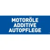 Panneau publicitaire "Motoröle, Additive, Autopflege" 800x300mm - LIQUI MOLY - 5482