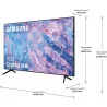 TV - LED - SAMSUNG - 108 cm - 4K - 60 Hz - Smart TV - TU43CU7105KXXC