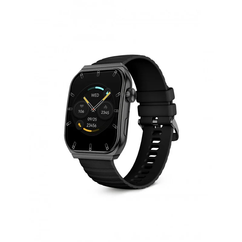 Montre connectée 1,43" Amoled Titanium Noir - KSIX - BXSW21N