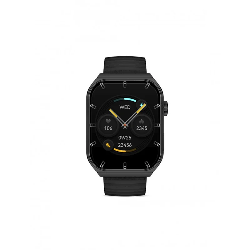 Montre connectée 1,43" Amoled Titanium Noir - KSIX - BXSW21N