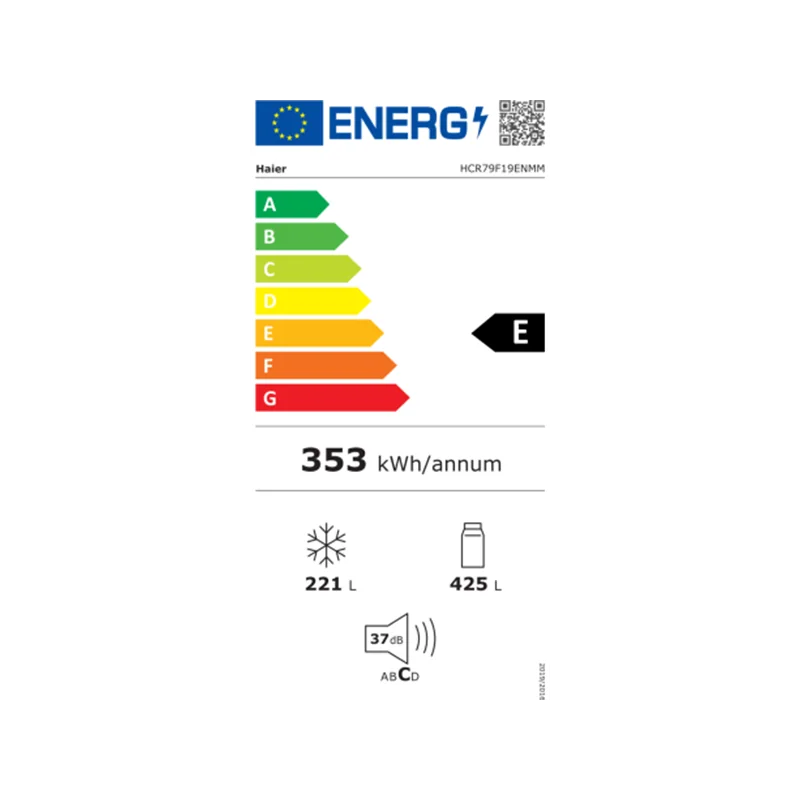 Réfrigérateur multi portes -646L -HAIER - HCR79F19ENMM