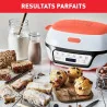 Appareil à gâteaux Cake Factory Tutti Frutti Blanc/Orange - TEFAL - KD801510