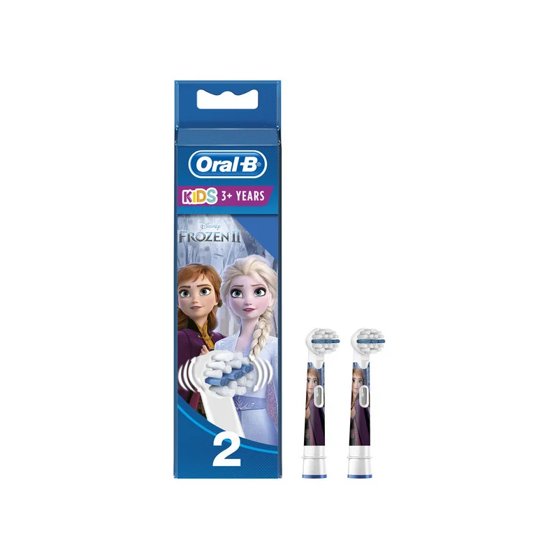 Recharge brossette dentaire électrique power Disney reine des neiges 2pcs - ORAL B - :100220950