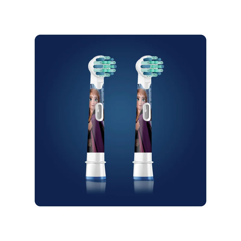 Recharge brossette dentaire électrique power Disney reine des neiges 2pcs - ORAL B - :100220950